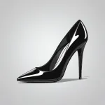 pointed black shoes image